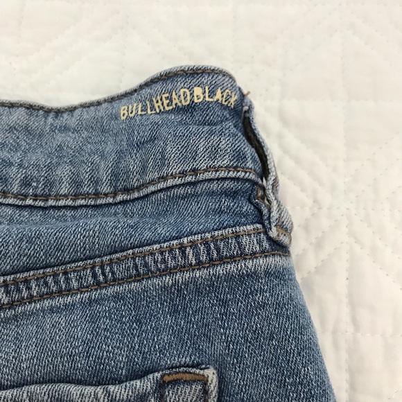 Distressed Jean shorts size 3 Bullhead Black - Picture 6 of 8